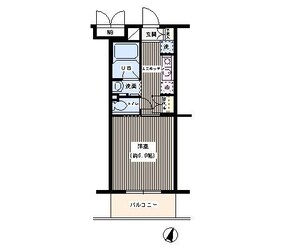 TSハイム新宿の物件間取画像